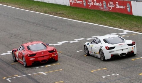 Ferrari Corso Pilota Challange at Varano Circuit