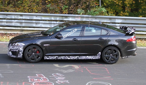 Jaguar XFR-S Testing at the Nurburgring