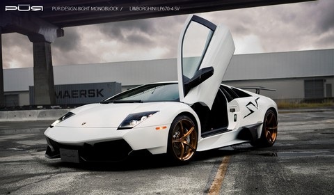 Lamborghini LP670-4 SV by PUR Wheels