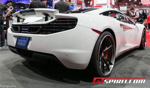 SEMA 2012 McLaren 12C Coupe on HRE Wheels