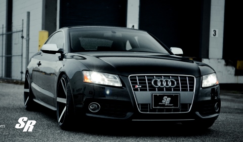 SR Auto Audi S5 with 20 inch Vossen Wheels