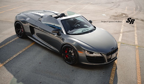 Speed Walker Audi R8 Spider V10 by SR Auto Group