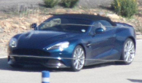 Spyshots Aston Martin AM 310 Vanquish Roadster