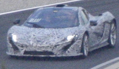 Spyshots McLaren P1 Production Model