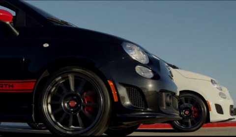 Video 2013 Fiat 500 Abarth Cabrio Teased by Fernando Alonso and Felipe Massa