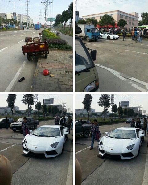 Lamborghini Aventador Crash 01