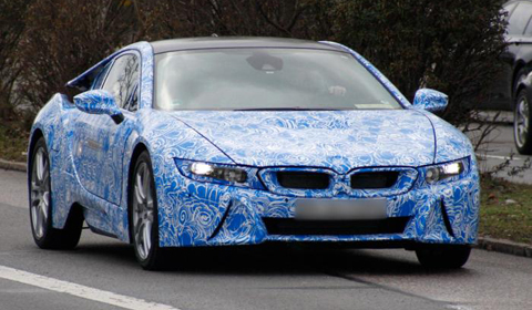 Spyshots: New BMW i8 Supercar Pictures