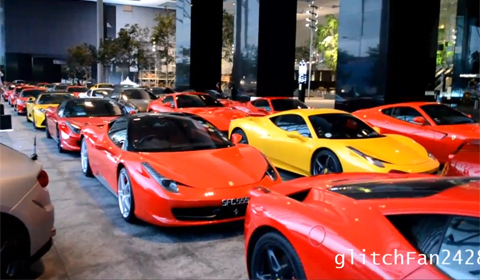 Video: Ferrari Gathering in Singapore Attracts Over 40 Vehicles