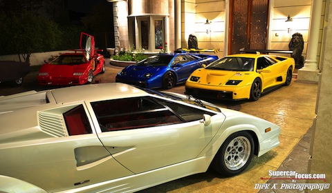 Lambos Supercar Gather