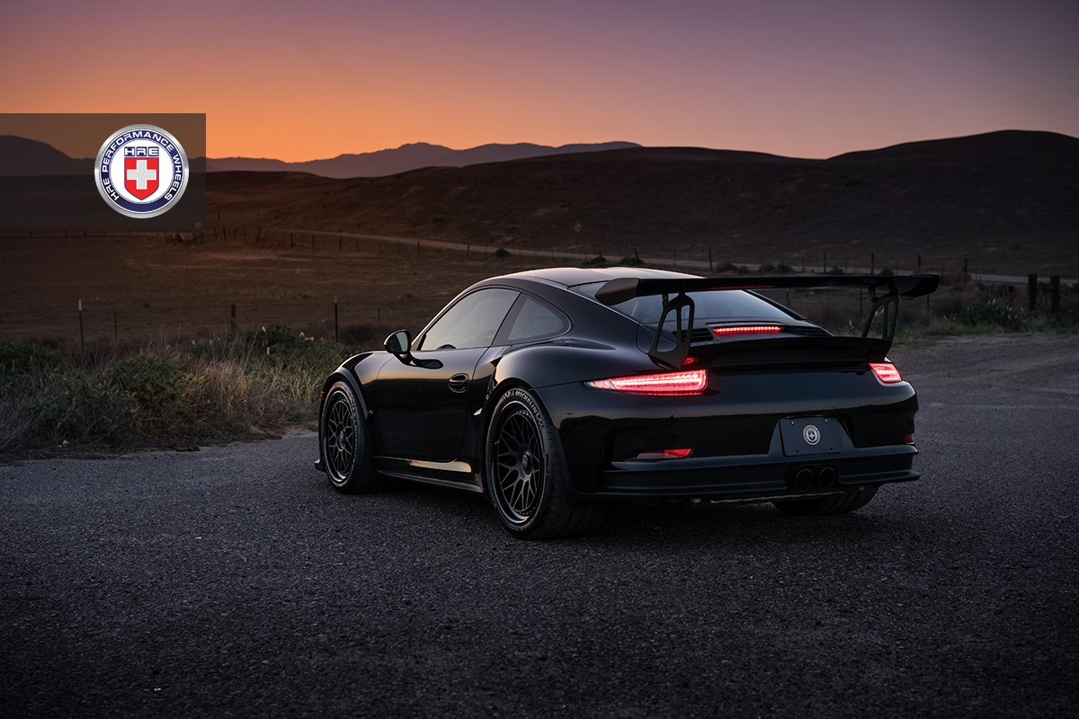 Порше gt3 RS черный