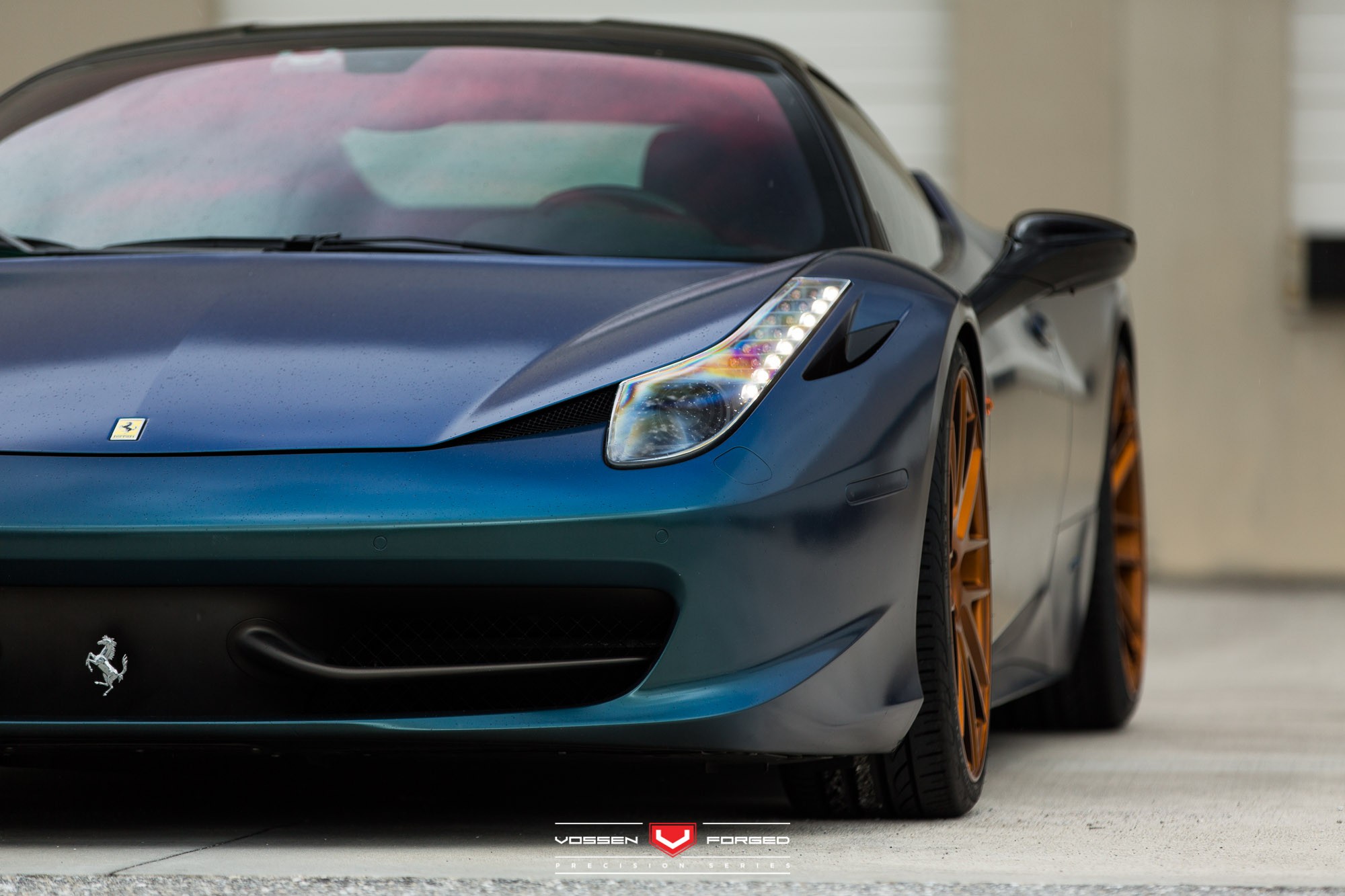 Ferrari 458 Cyan