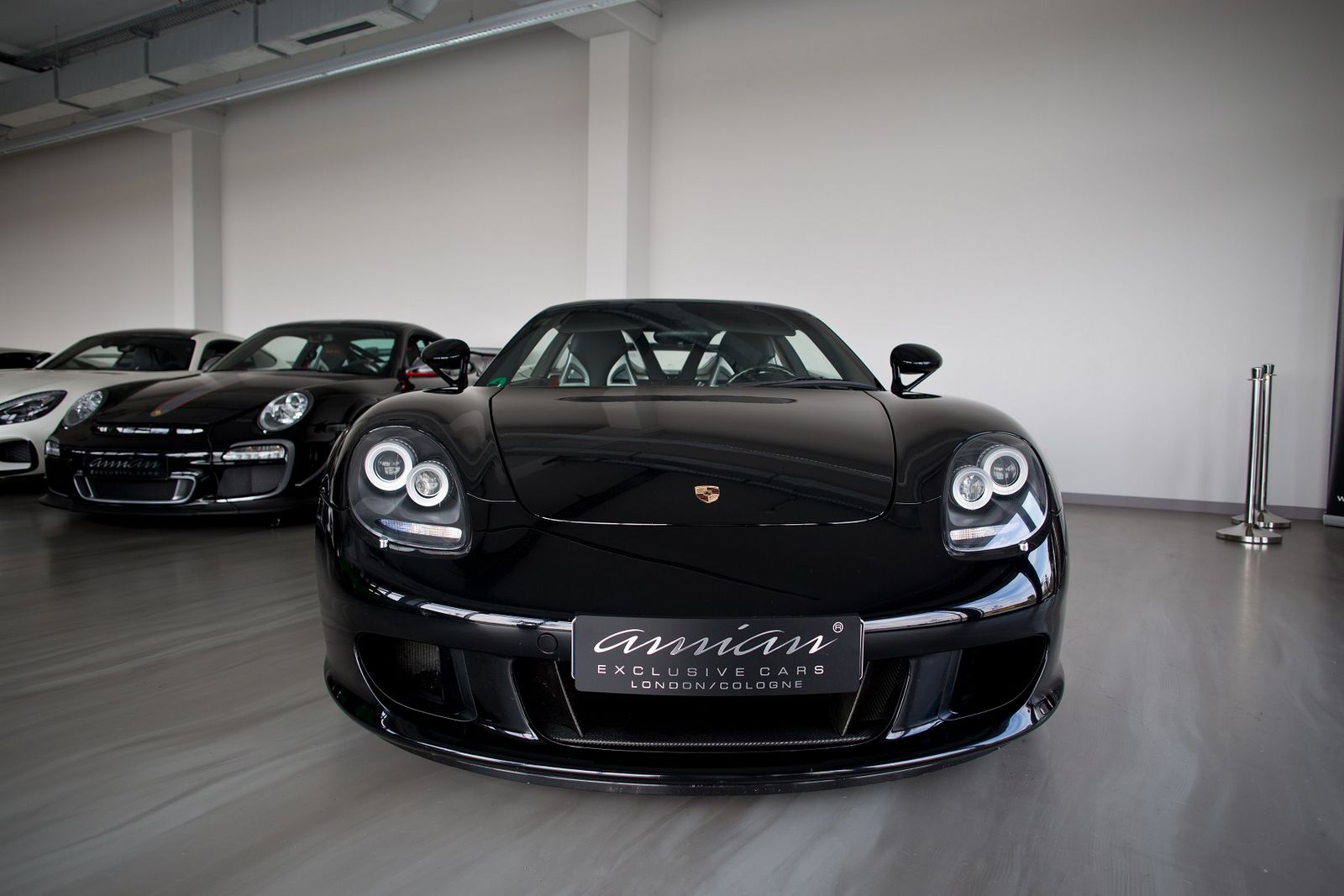 Porsche Carrera gt авария