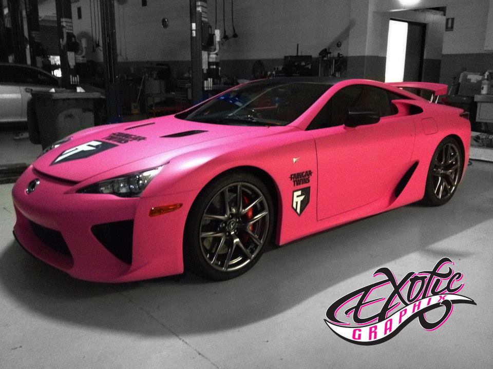 Лексус LFA 10 Pink