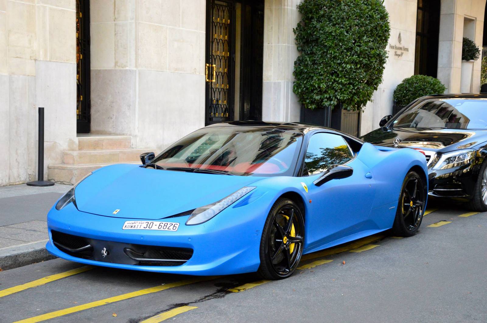 Ferrari 458 Cyan