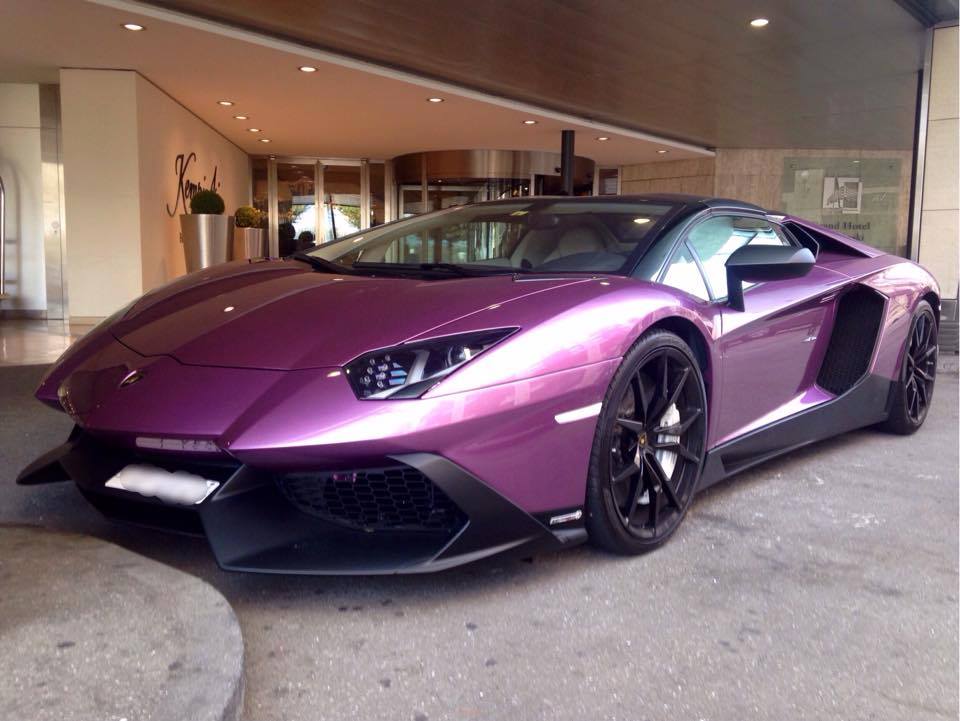 Lamborghini Aventador SV С„РёРѕР»РµС‚РѕРІС‹Р№