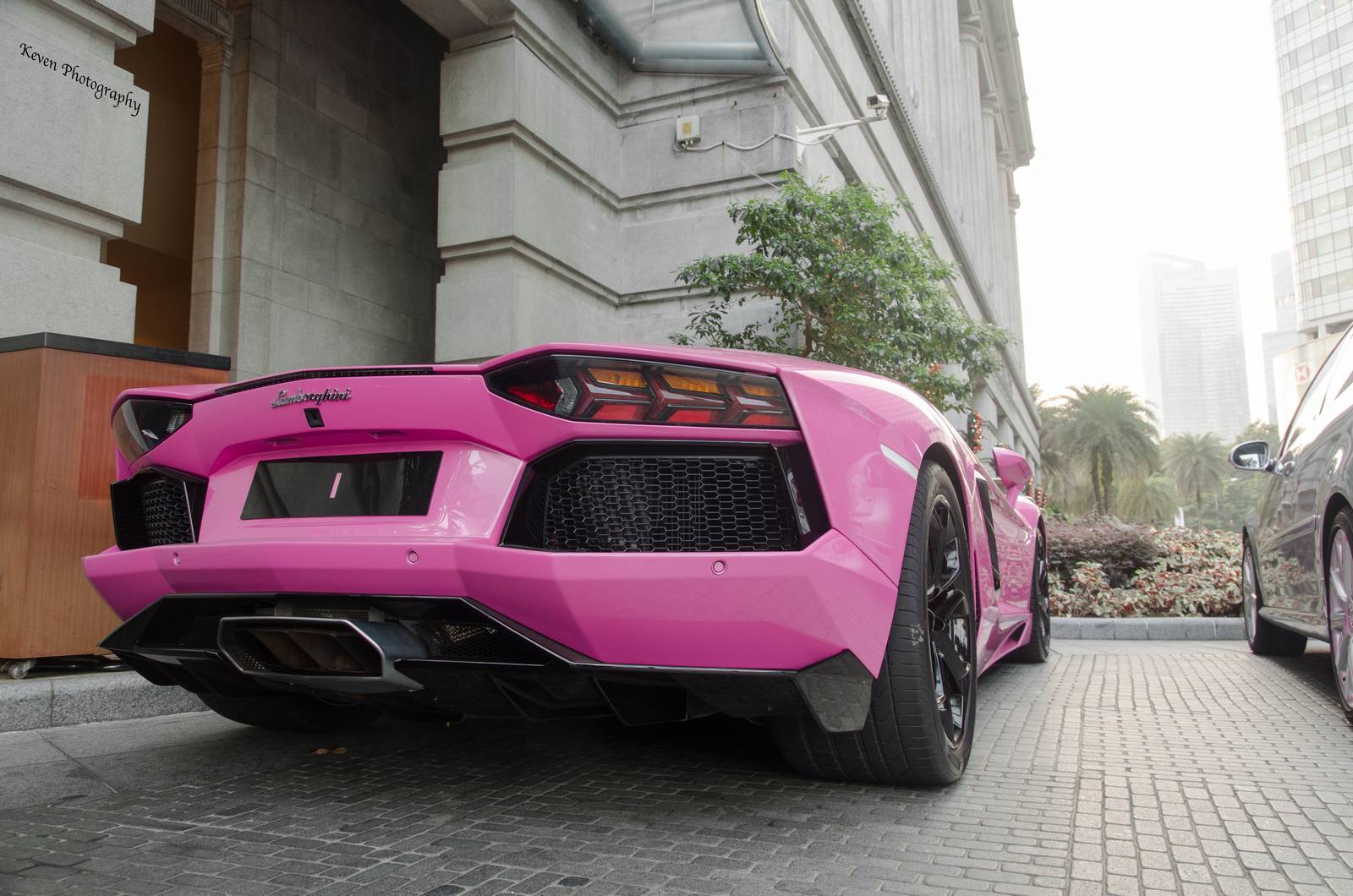 Lamborghini Aventador Finished In Bright Pink GTspirit.
