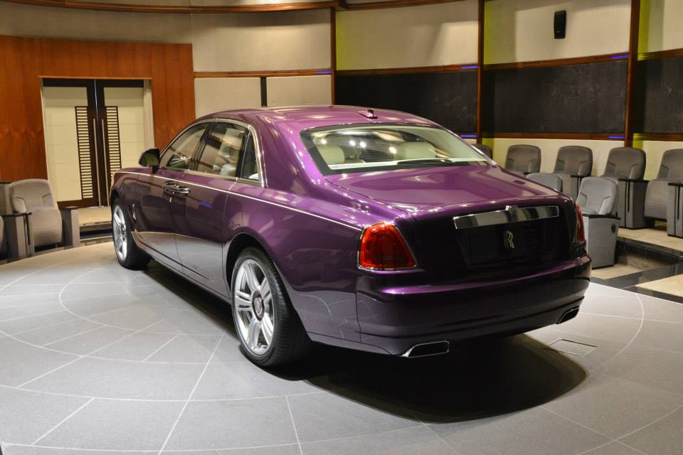 Rolls Royce Wraith С„РёРѕР»РµС‚РѕРІС‹Р№