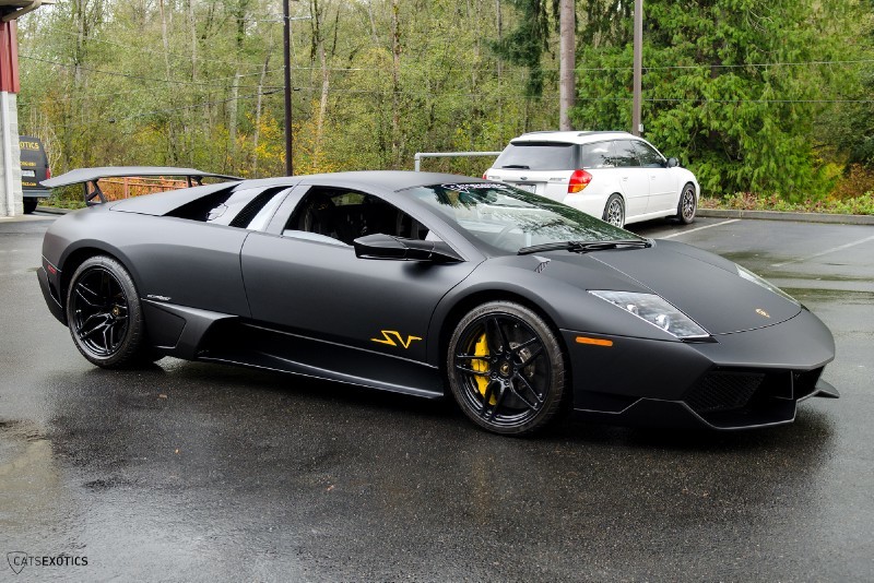 Lamborghini Murcielago lp670 4 SV Green
