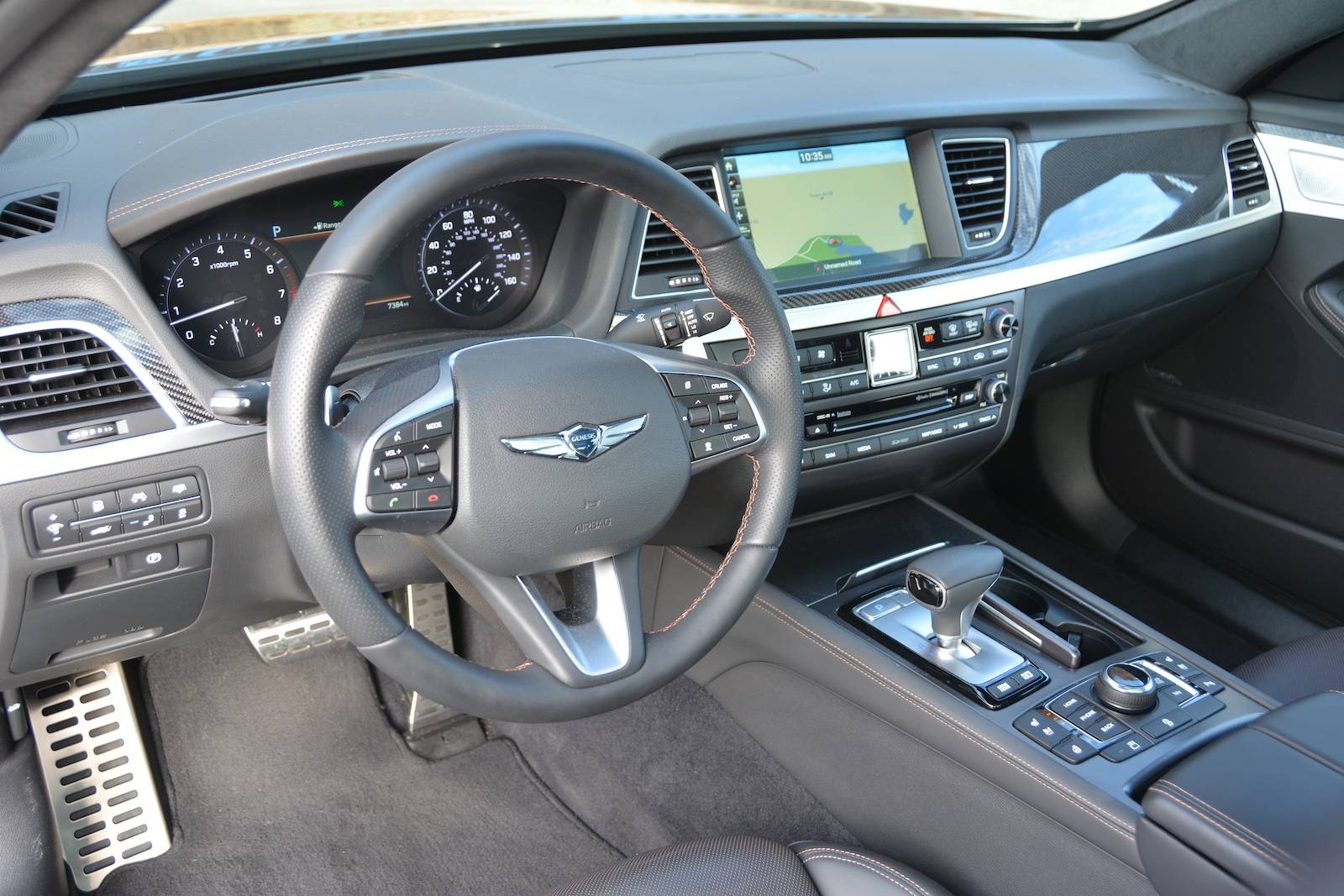 Hyundai Genesis g80 салон